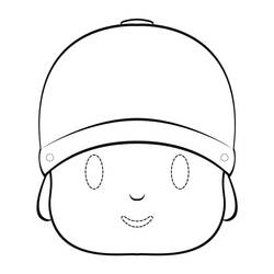 Dibujo para colorear: Pocoyó (Personajes de Dibujos Animados) #195234 - Dibujos para Colorear e Imprimir Gratis