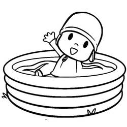 Dibujo para colorear: Pocoyó (Personajes de Dibujos Animados) #195244 - Dibujos para Colorear e Imprimir Gratis