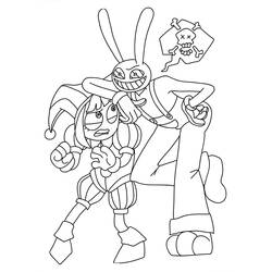 Dibujo para colorear: Pomni (Personajes de Dibujos Animados) #218262 - Dibujos para Colorear e Imprimir Gratis