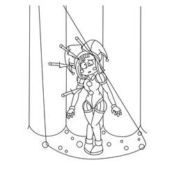 Dibujo para colorear: Pomni (Personajes de Dibujos Animados) #218265 - Dibujos para Colorear e Imprimir Gratis