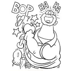 Dibujo para colorear: Popeye (Personajes de Dibujos Animados) #205933 - Dibujos para Colorear e Imprimir Gratis