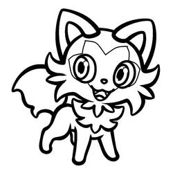 Dibujo para colorear: Poussacha (Personajes de Dibujos Animados) #181575 - Dibujos para Colorear e Imprimir Gratis