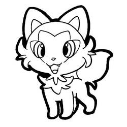 Dibujo para colorear: Poussacha (Personajes de Dibujos Animados) #181577 - Dibujos para Colorear e Imprimir Gratis
