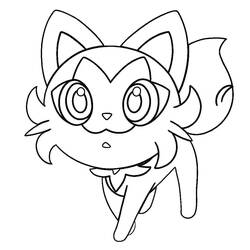 Dibujo para colorear: Poussacha (Personajes de Dibujos Animados) #181579 - Dibujos para Colorear e Imprimir Gratis