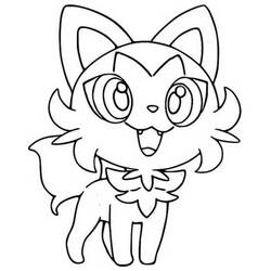 Dibujo para colorear: Poussacha (Personajes de Dibujos Animados) #181580 - Dibujos para Colorear e Imprimir Gratis