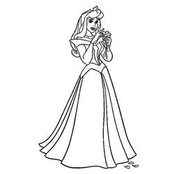 Dibujo para colorear: Princess Aurora (Personajes de Dibujos Animados) #181924 - Dibujos para Colorear e Imprimir Gratis