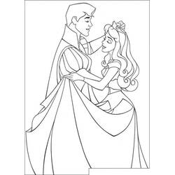 Dibujo para colorear: Princess Aurora (Personajes de Dibujos Animados) #181931 - Dibujos para Colorear e Imprimir Gratis