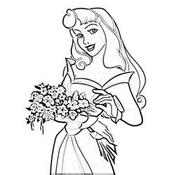 Dibujo para colorear: Princess Aurora (Personajes de Dibujos Animados) #181946 - Dibujos para Colorear e Imprimir Gratis
