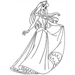 Dibujo para colorear: Princess Aurora (Personajes de Dibujos Animados) #181953 - Dibujos para Colorear e Imprimir Gratis