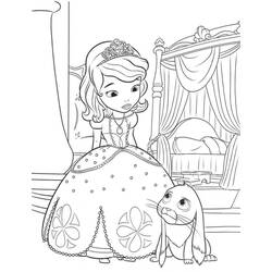 Dibujo para colorear: Princess Sofia (Personajes de Dibujos Animados) #182003 - Dibujos para Colorear e Imprimir Gratis