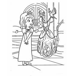 Dibujo para colorear: Princess Sofia (Personajes de Dibujos Animados) #182007 - Dibujos para Colorear e Imprimir Gratis