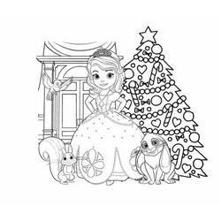 Dibujo para colorear: Princess Sofia (Personajes de Dibujos Animados) #182008 - Dibujos para Colorear e Imprimir Gratis