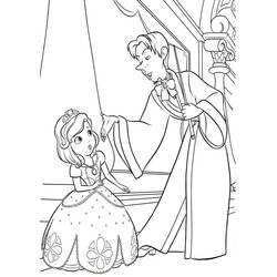 Dibujo para colorear: Princess Sofia (Personajes de Dibujos Animados) #182034 - Dibujos para Colorear e Imprimir Gratis