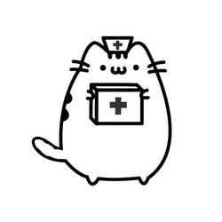 Dibujo para colorear: Pusheen (Personajes de Dibujos Animados) #188424 - Dibujos para Colorear e Imprimir Gratis