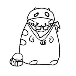Dibujo para colorear: Pusheen (Personajes de Dibujos Animados) #188437 - Dibujos para Colorear e Imprimir Gratis