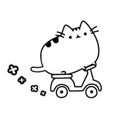Dibujos para colorear: Pusheen - Dibujos para Colorear e Imprimir Gratis