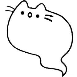 Dibujo para colorear: Pusheen (Personajes de Dibujos Animados) #188464 - Dibujos para Colorear e Imprimir Gratis