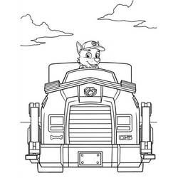 Dibujo para colorear: Rocky PAW Patrol (Personajes de Dibujos Animados) #181719 - Dibujos para Colorear e Imprimir Gratis