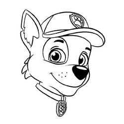 Dibujo para colorear: Rocky PAW Patrol (Personajes de Dibujos Animados) #181720 - Dibujos para Colorear e Imprimir Gratis