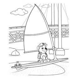 Dibujo para colorear: Rocky PAW Patrol (Personajes de Dibujos Animados) #181723 - Dibujos para Colorear e Imprimir Gratis