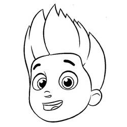 Dibujo para colorear: Ryder PAW Patrol (Personajes de Dibujos Animados) #181761 - Dibujos para Colorear e Imprimir Gratis
