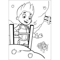 Dibujo para colorear: Ryder PAW Patrol (Personajes de Dibujos Animados) #181763 - Dibujos para Colorear e Imprimir Gratis