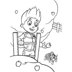 Dibujo para colorear: Ryder PAW Patrol (Personajes de Dibujos Animados) #181765 - Dibujos para Colorear e Imprimir Gratis