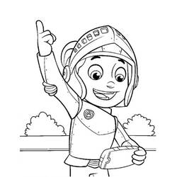 Dibujo para colorear: Ryder PAW Patrol (Personajes de Dibujos Animados) #181767 - Dibujos para Colorear e Imprimir Gratis