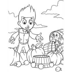 Dibujo para colorear: Ryder PAW Patrol (Personajes de Dibujos Animados) #181771 - Dibujos para Colorear e Imprimir Gratis