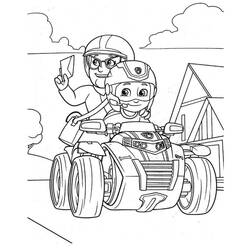 Dibujo para colorear: Ryder PAW Patrol (Personajes de Dibujos Animados) #181772 - Dibujos para Colorear e Imprimir Gratis
