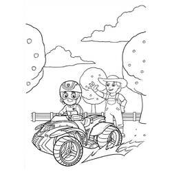Dibujo para colorear: Ryder PAW Patrol (Personajes de Dibujos Animados) #181780 - Dibujos para Colorear e Imprimir Gratis
