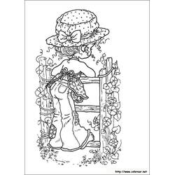Dibujo para colorear: Sarah Kay (Personajes de Dibujos Animados) #43730 - Dibujos para Colorear e Imprimir Gratis