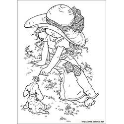 Dibujo para colorear: Sarah Kay (Personajes de Dibujos Animados) #43731 - Dibujos para Colorear e Imprimir Gratis