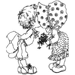 Dibujo para colorear: Sarah Kay (Personajes de Dibujos Animados) #43733 - Dibujos para Colorear e Imprimir Gratis