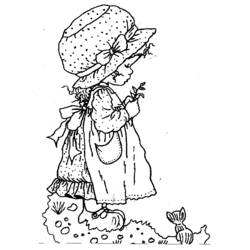 Dibujos para colorear: Sarah Kay - Dibujos para Colorear e Imprimir Gratis