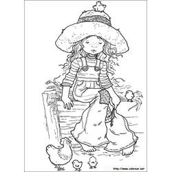 Dibujo para colorear: Sarah Kay (Personajes de Dibujos Animados) #43736 - Dibujos para Colorear e Imprimir Gratis