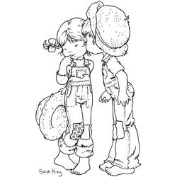 Dibujo para colorear: Sarah Kay (Personajes de Dibujos Animados) #43740 - Dibujos para Colorear e Imprimir Gratis