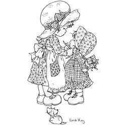 Dibujo para colorear: Sarah Kay (Personajes de Dibujos Animados) #43741 - Dibujos para Colorear e Imprimir Gratis