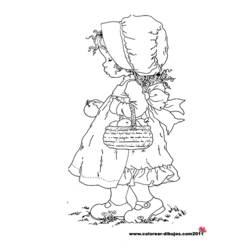 Dibujo para colorear: Sarah Kay (Personajes de Dibujos Animados) #43756 - Dibujos para Colorear e Imprimir Gratis