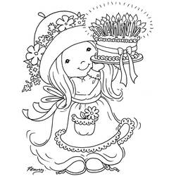 Dibujo para colorear: Sarah Kay (Personajes de Dibujos Animados) #43761 - Dibujos para Colorear e Imprimir Gratis