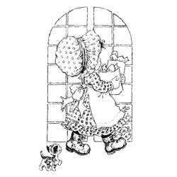 Dibujo para colorear: Sarah Kay (Personajes de Dibujos Animados) #43768 - Dibujos para Colorear e Imprimir Gratis