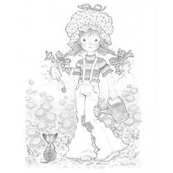 Dibujo para colorear: Sarah Kay (Personajes de Dibujos Animados) #43790 - Dibujos para Colorear e Imprimir Gratis