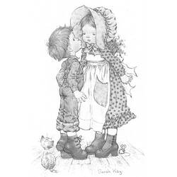 Dibujo para colorear: Sarah Kay (Personajes de Dibujos Animados) #43819 - Dibujos para Colorear e Imprimir Gratis