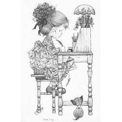 Dibujo para colorear: Sarah Kay (Personajes de Dibujos Animados) #43879 - Dibujos para Colorear e Imprimir Gratis