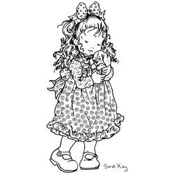 Dibujo para colorear: Sarah Kay (Personajes de Dibujos Animados) #43886 - Dibujos para Colorear e Imprimir Gratis