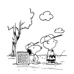 Dibujo Snoopy (Personajes de Dibujos Animados) #202912 para imprimir y colorear