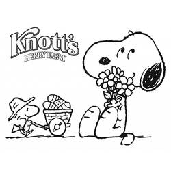 Dibujo para colorear: Snoopy (Personajes de Dibujos Animados) #27056 - Dibujos para Colorear e Imprimir Gratis