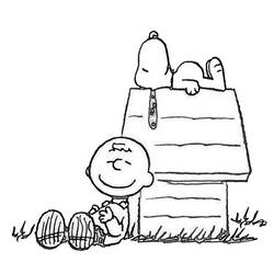 Dibujo para colorear: Snoopy (Personajes de Dibujos Animados) #27072 - Dibujos para Colorear e Imprimir Gratis
