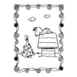 Dibujo para colorear: Snoopy (Personajes de Dibujos Animados) #27077 - Dibujos para Colorear e Imprimir Gratis