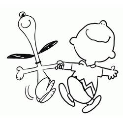 Dibujo para colorear: Snoopy (Personajes de Dibujos Animados) #27079 - Dibujos para Colorear e Imprimir Gratis